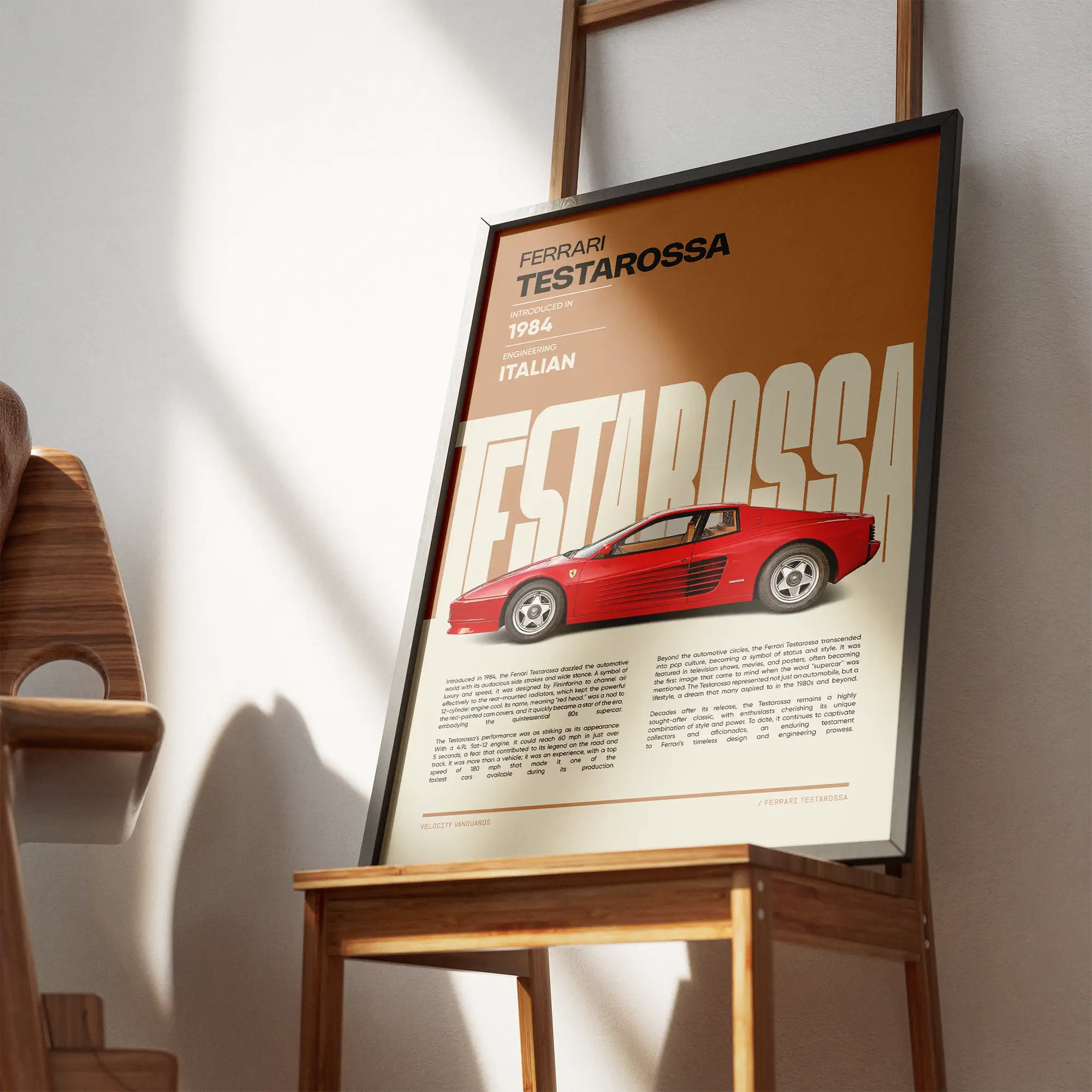 The Ferrari Testarossa